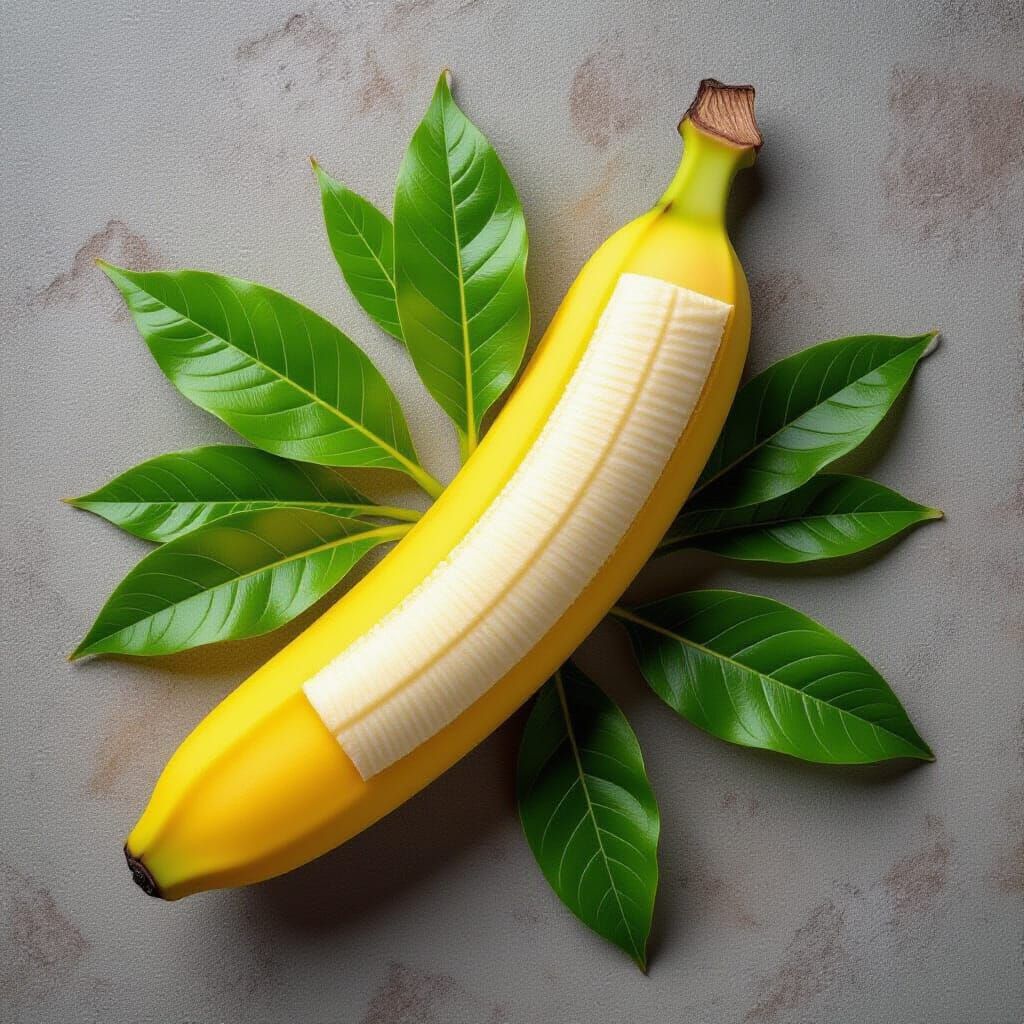 Banana Inside Strawberry