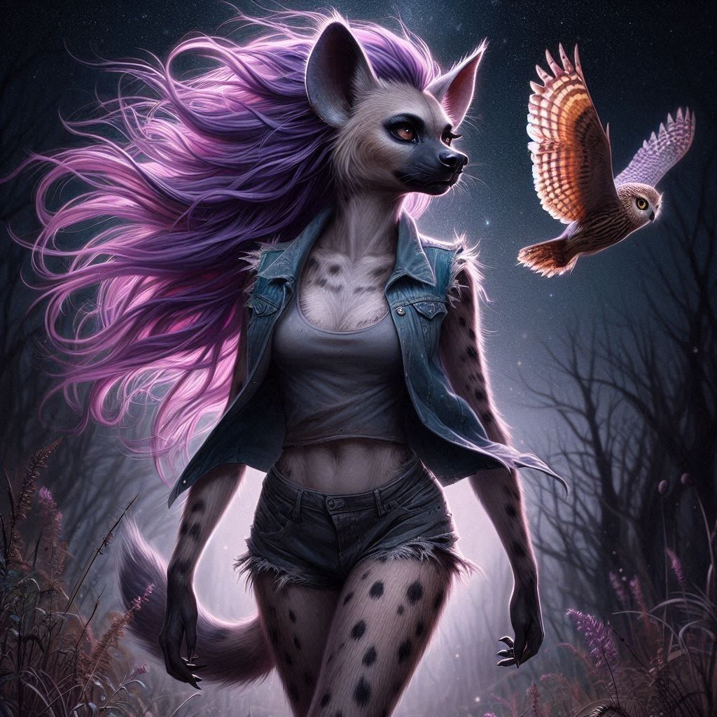 Night Stroll with Dookie