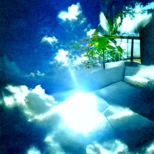 Zen space secluded patio AI Generated Artwork NightCafe Creator