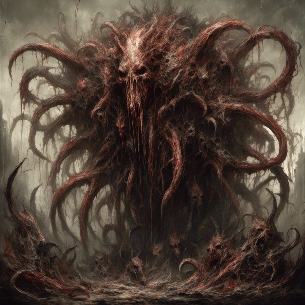 Macabre creature