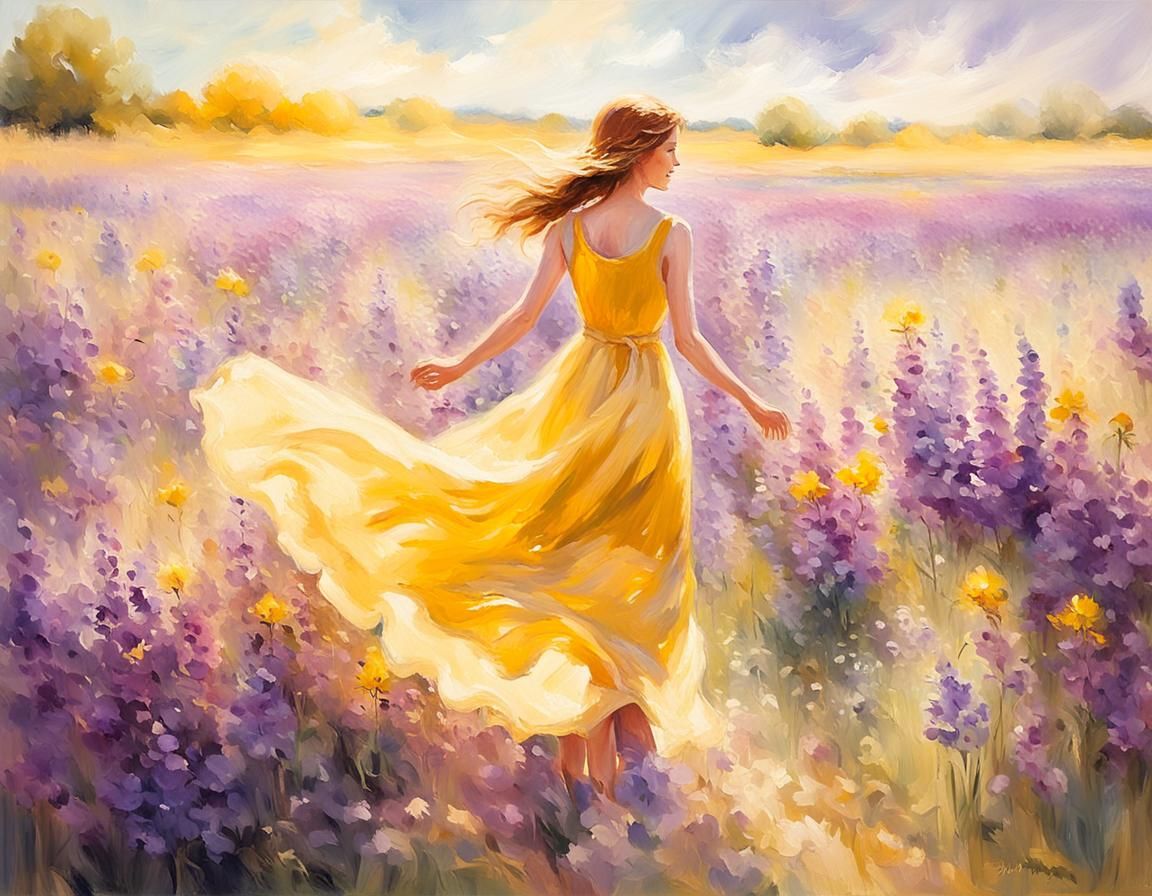 An impressionistic painting