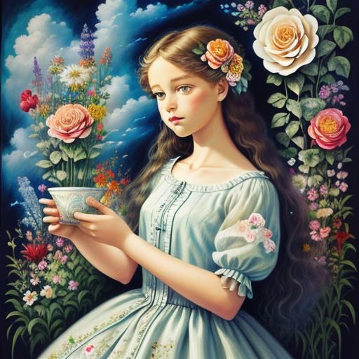 Garden girl