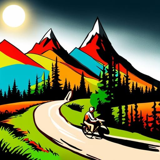 tough, scenic Pyrennes tour de france mountain stage with fi...