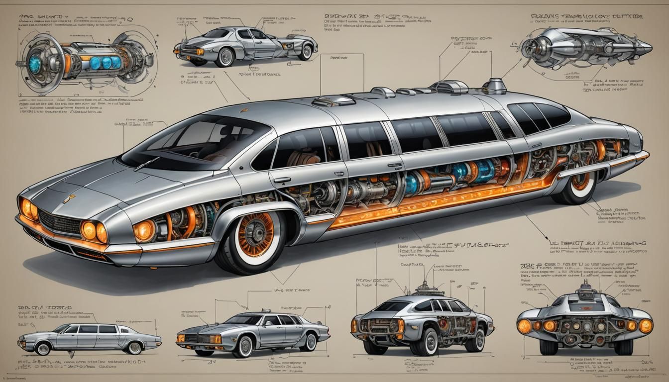 very cool futuristic limo concept