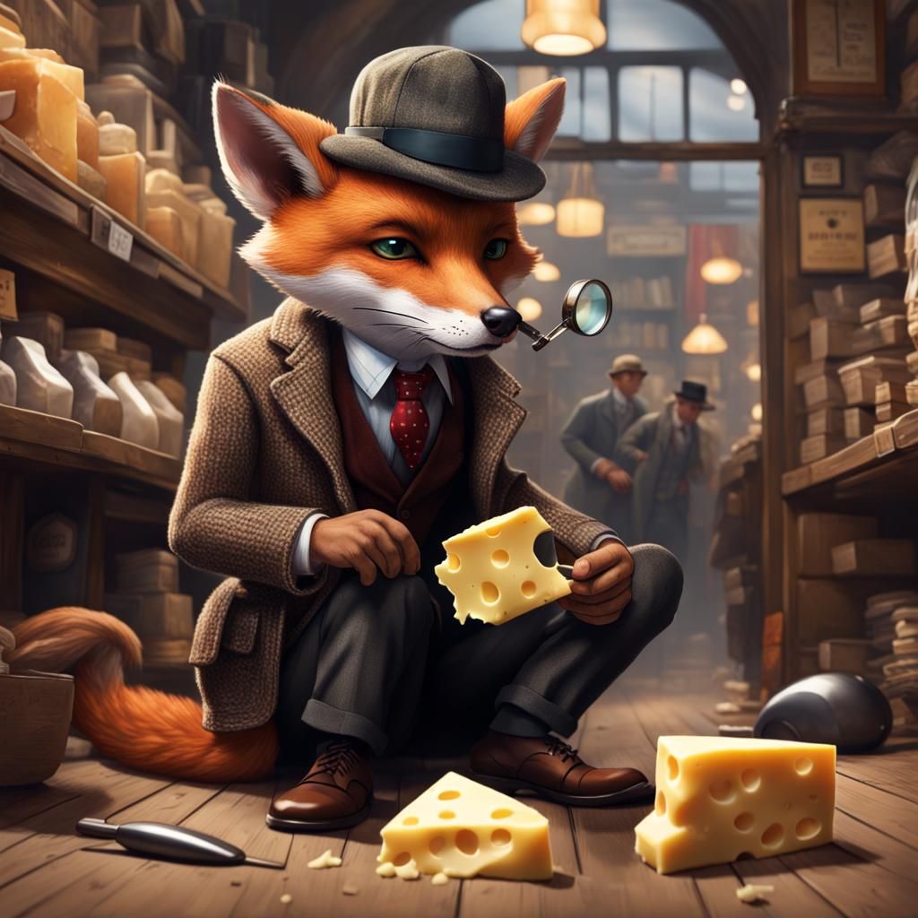 Detective: The Cheese Shop Mystery  by @Valyrien