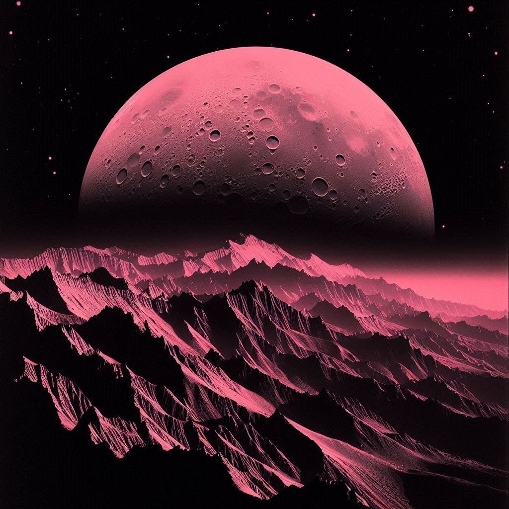 Mars in the Style of Ansel Adams 3