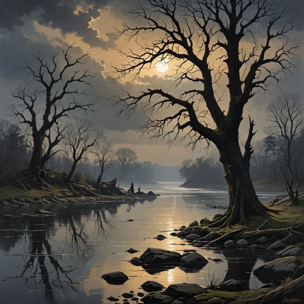 Tell me if the night winds bend
    Them towards me, if the ...