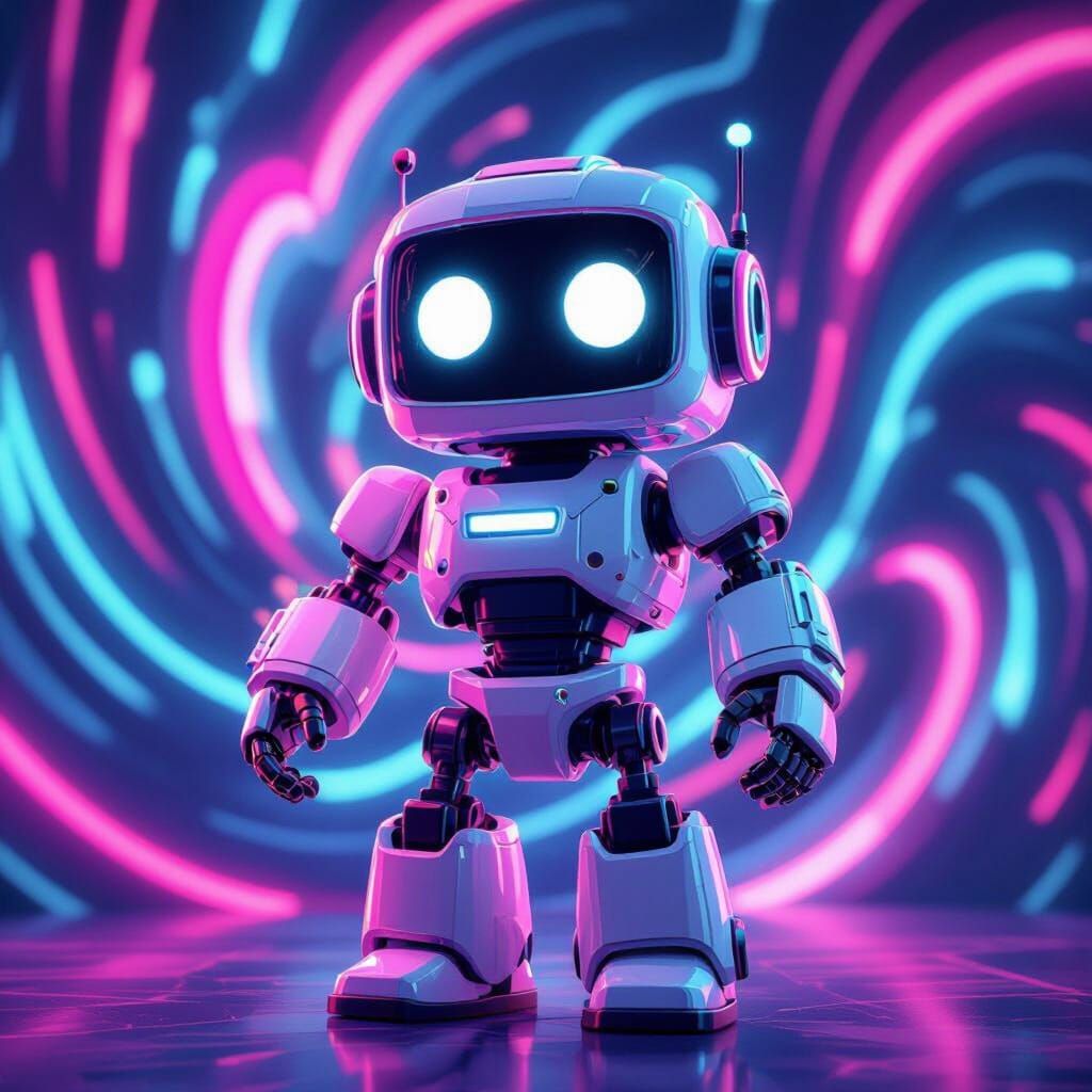 Roblox character riding a scooter around a city colorful background