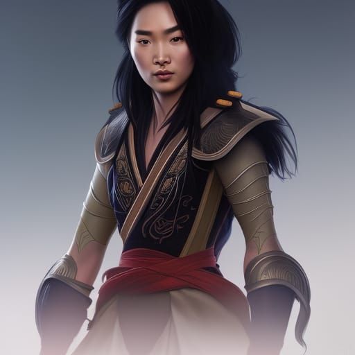 mulan warrior princess dark