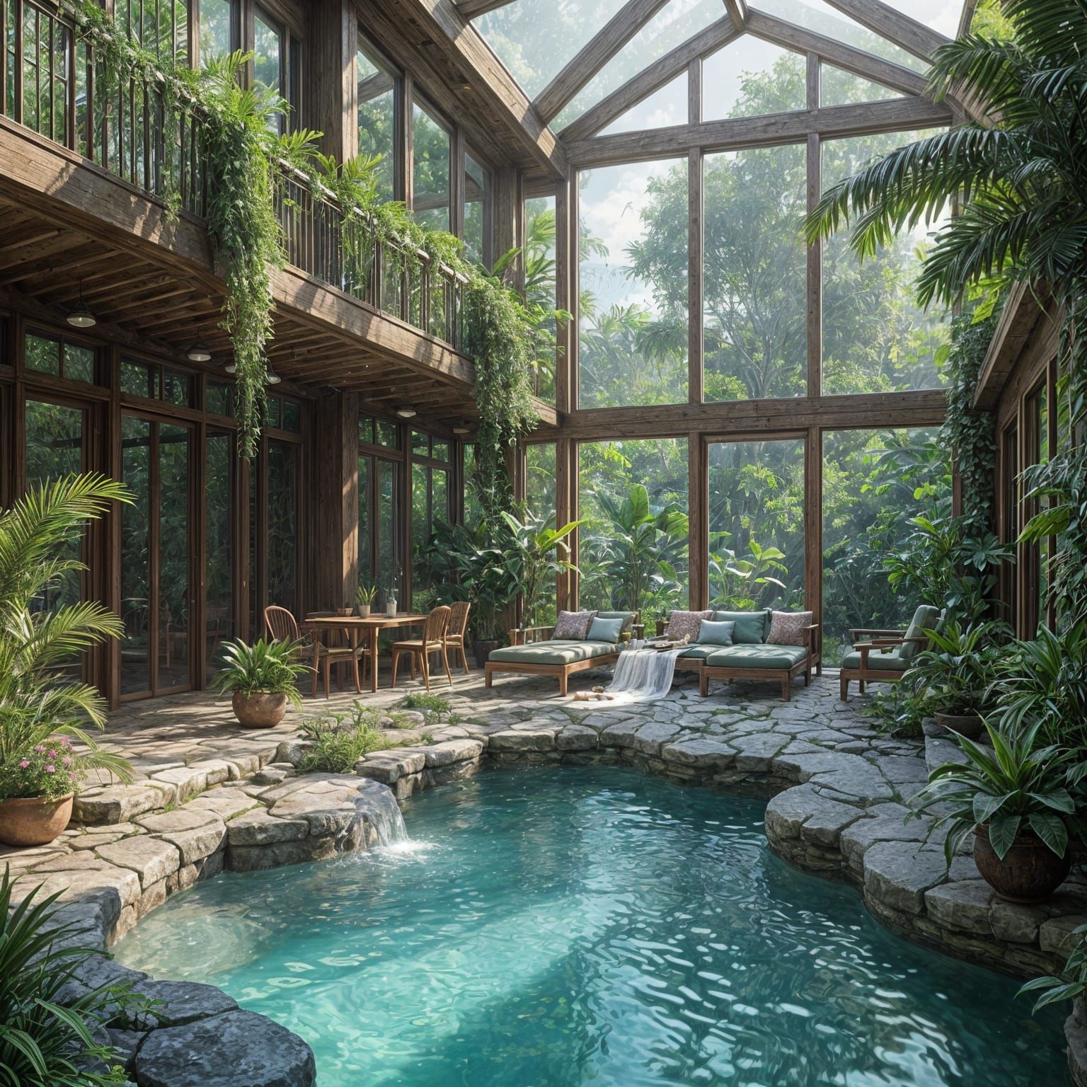 Serene Pool  by @MiceyMargo