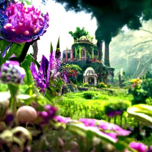 The hidden garden of beautiful poison