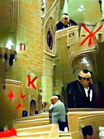 Mobster asking for forgivness.
