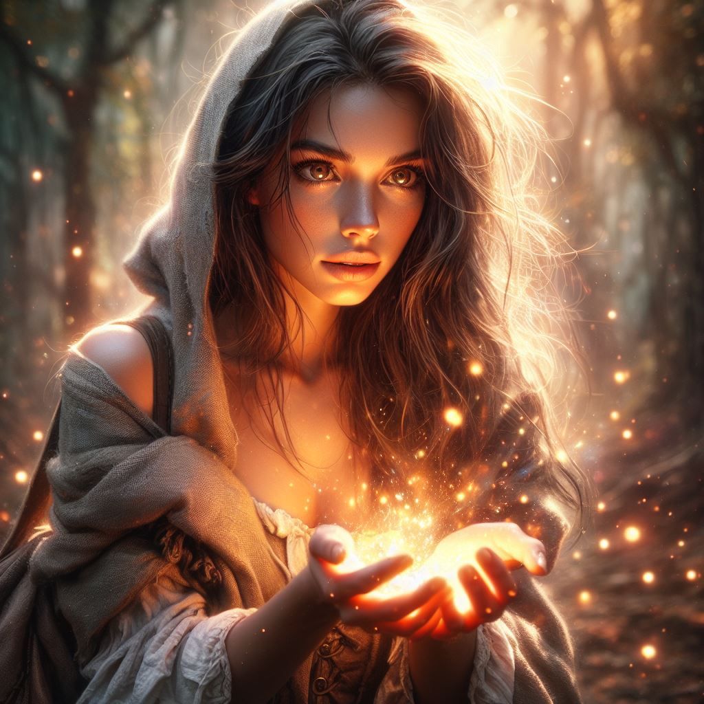 D3 Magic in Her Hands