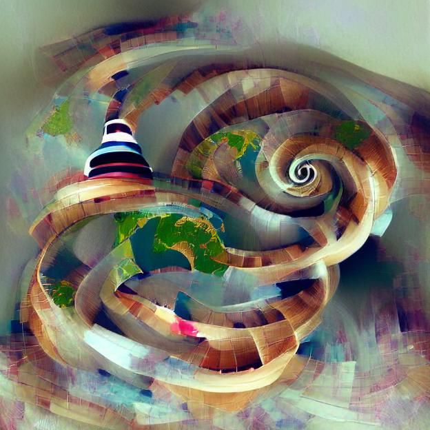 Spiralling world