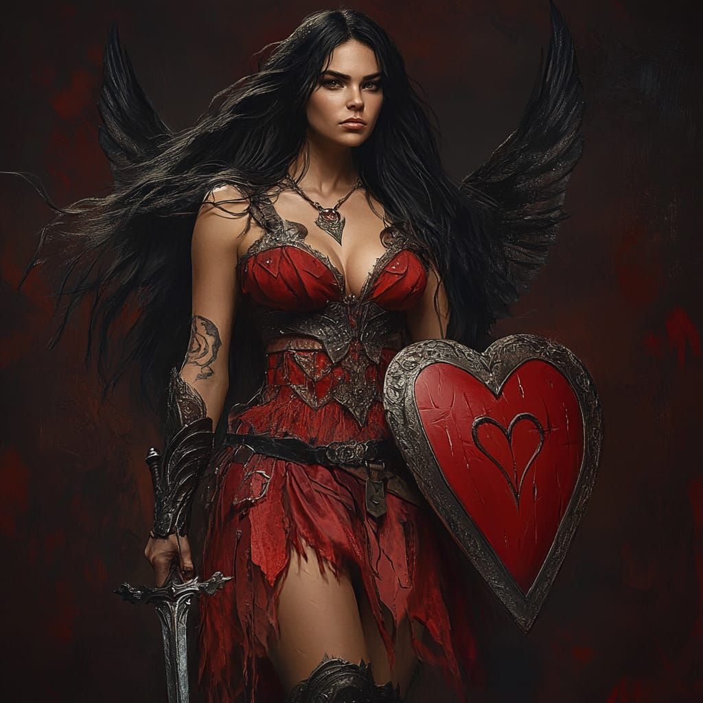 The avenging goddess of broken hearts