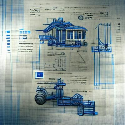 blueprint illustration 
