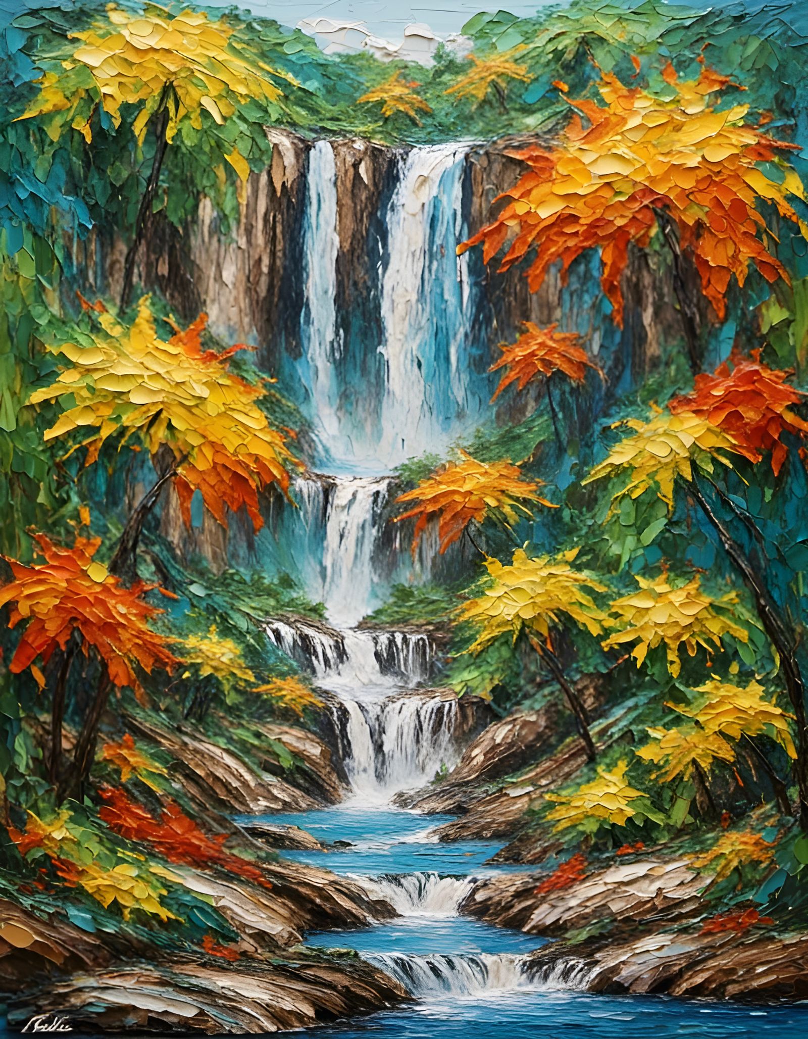 Jungle Waterfall