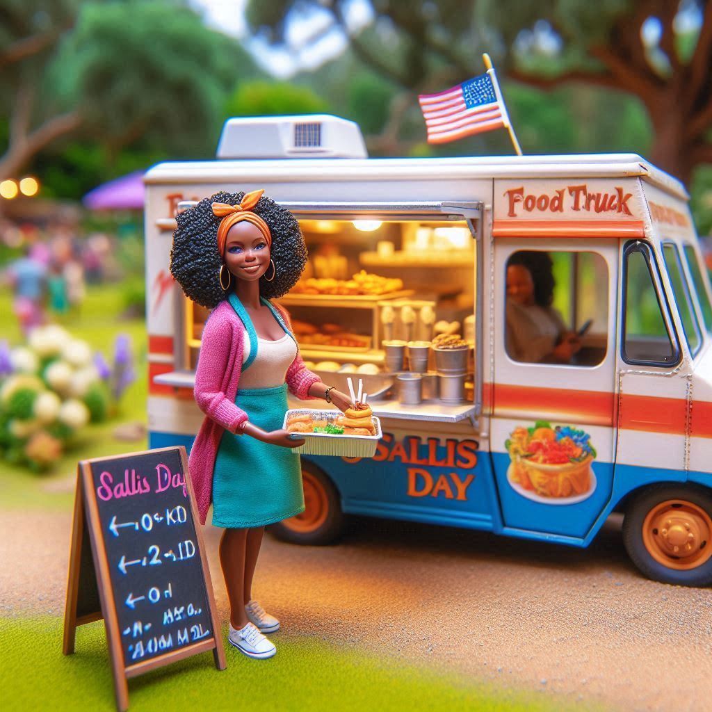 Girl In A Food Truck