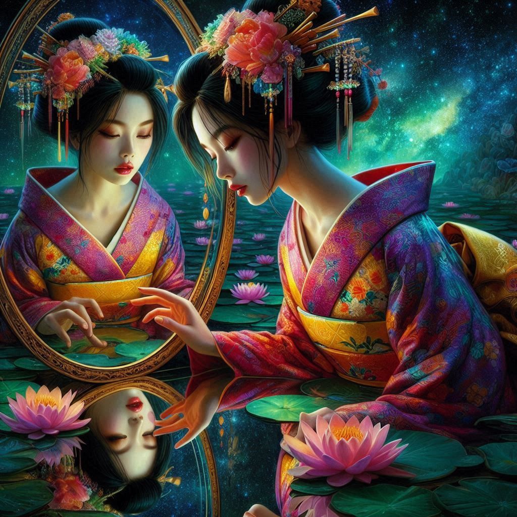 Asain Art  by @Len H