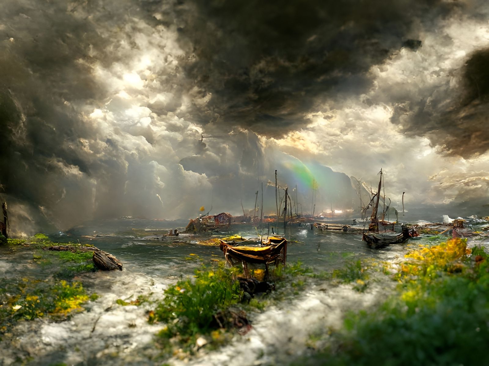 Cloudy Harbor