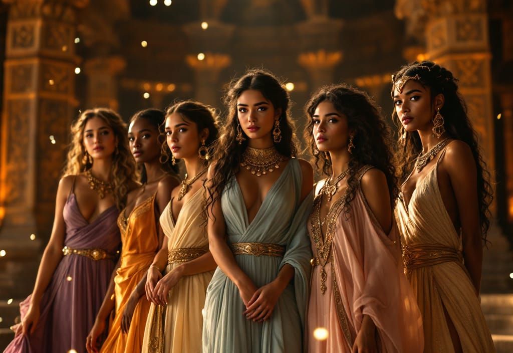 Esther enters the beauty pageant