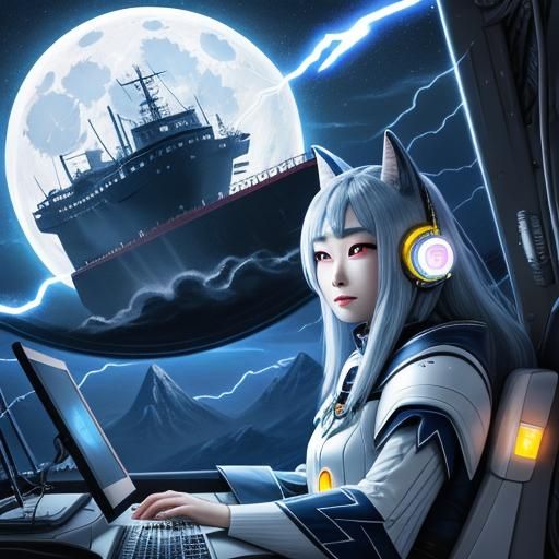 Suddenly, MOON MOON's large eyes lit up with battery and lig...