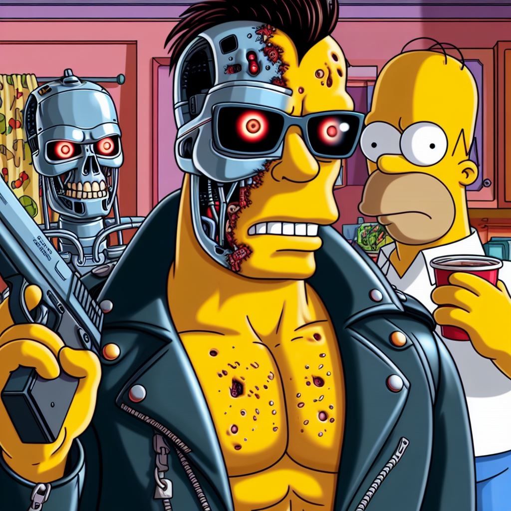 The Terminator in Springfield
