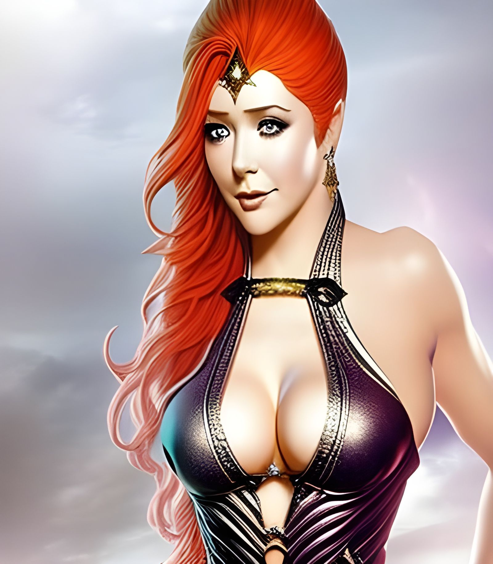 A Certain Red Haired Witch From A Certain Vampire Slayer Tv Show Ai Generated Artwork