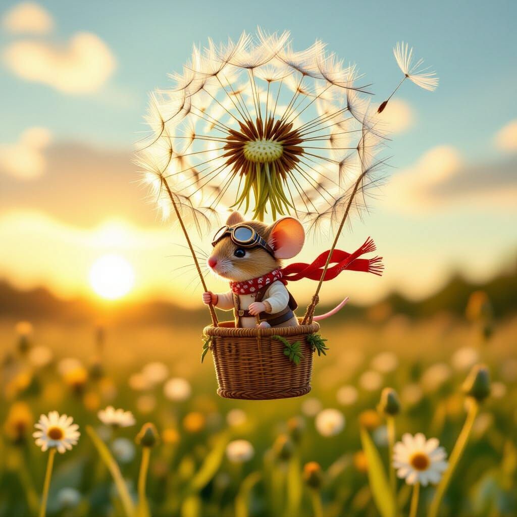 Mouse pilot   by @Maryi