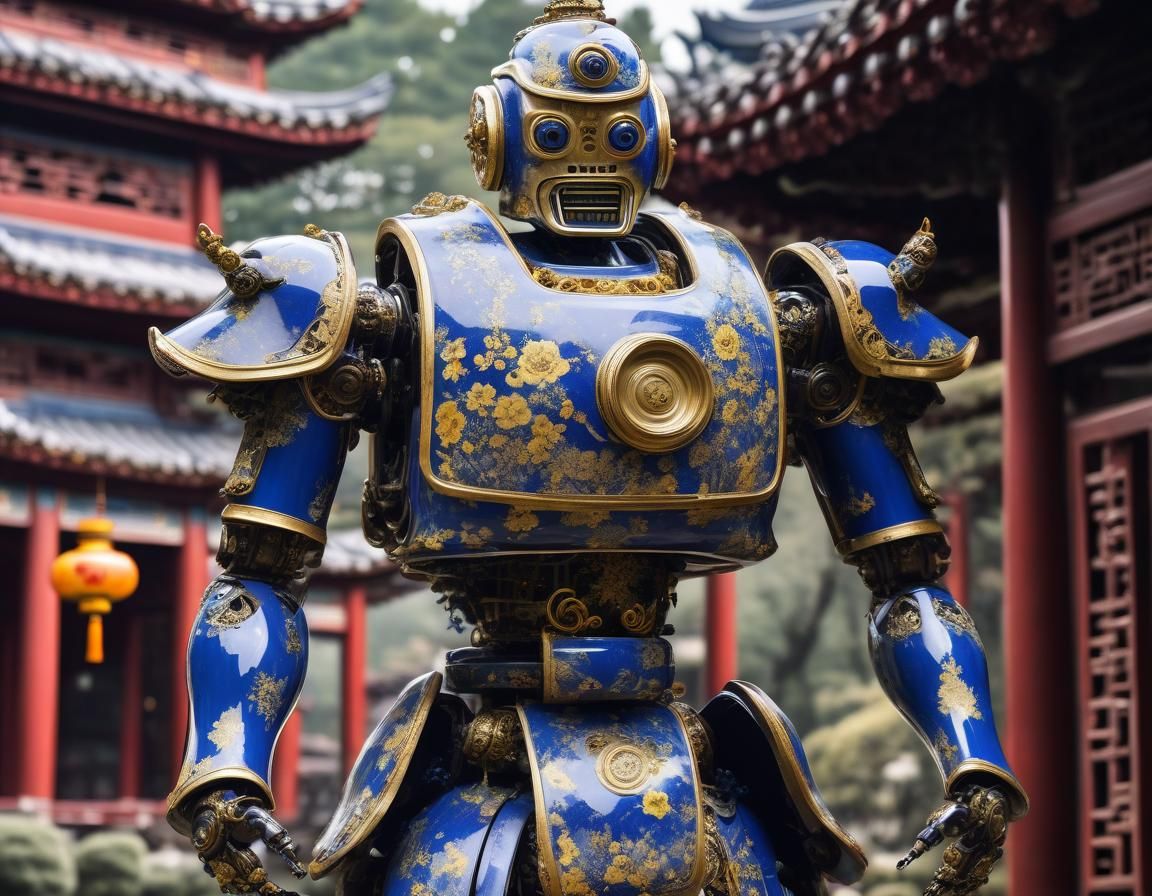 Porcelain Robot