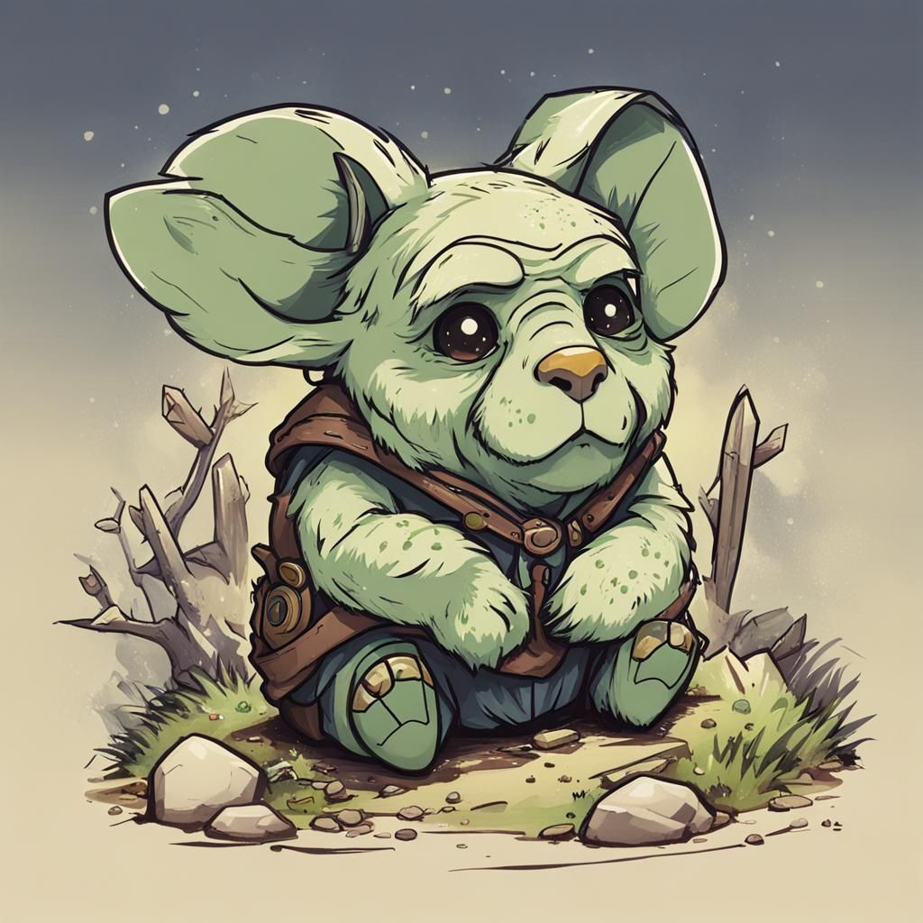 Podkin One-Ear Illustration