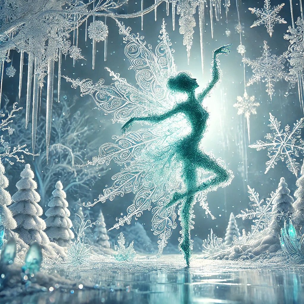 Snowflakes fairy