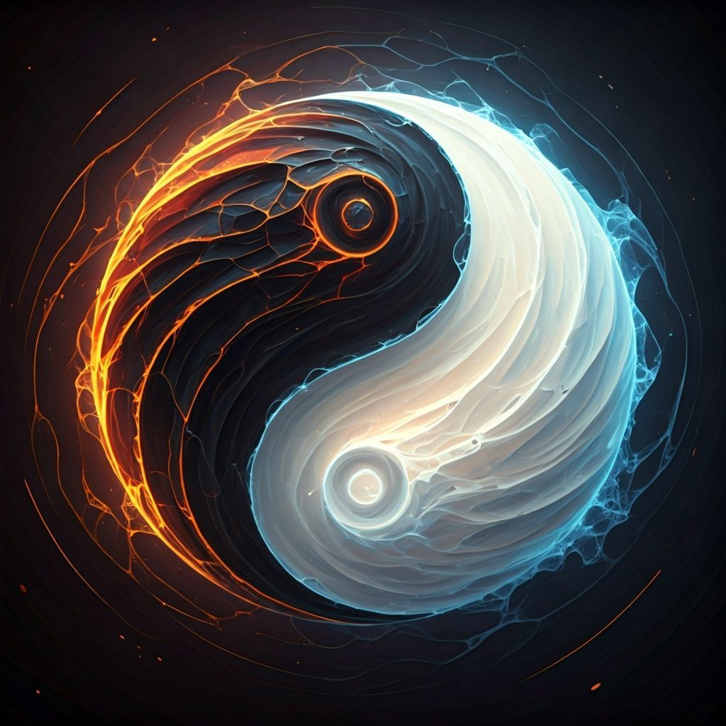 yin & yang - fire & ice