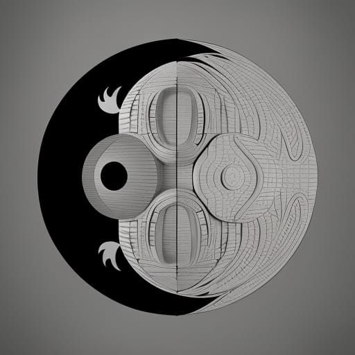 Lego Yin Yang