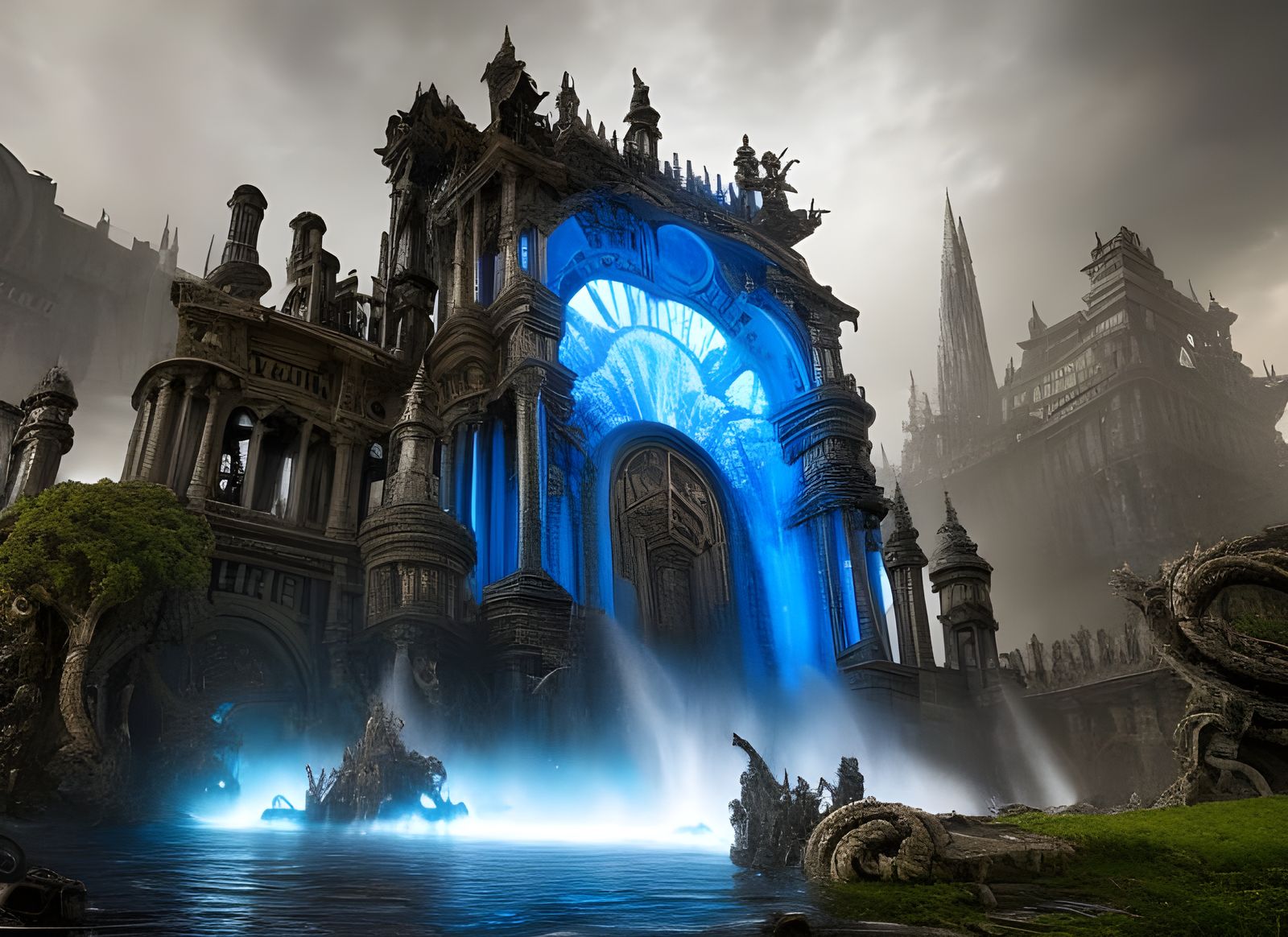 Water Portal  by @Fibek