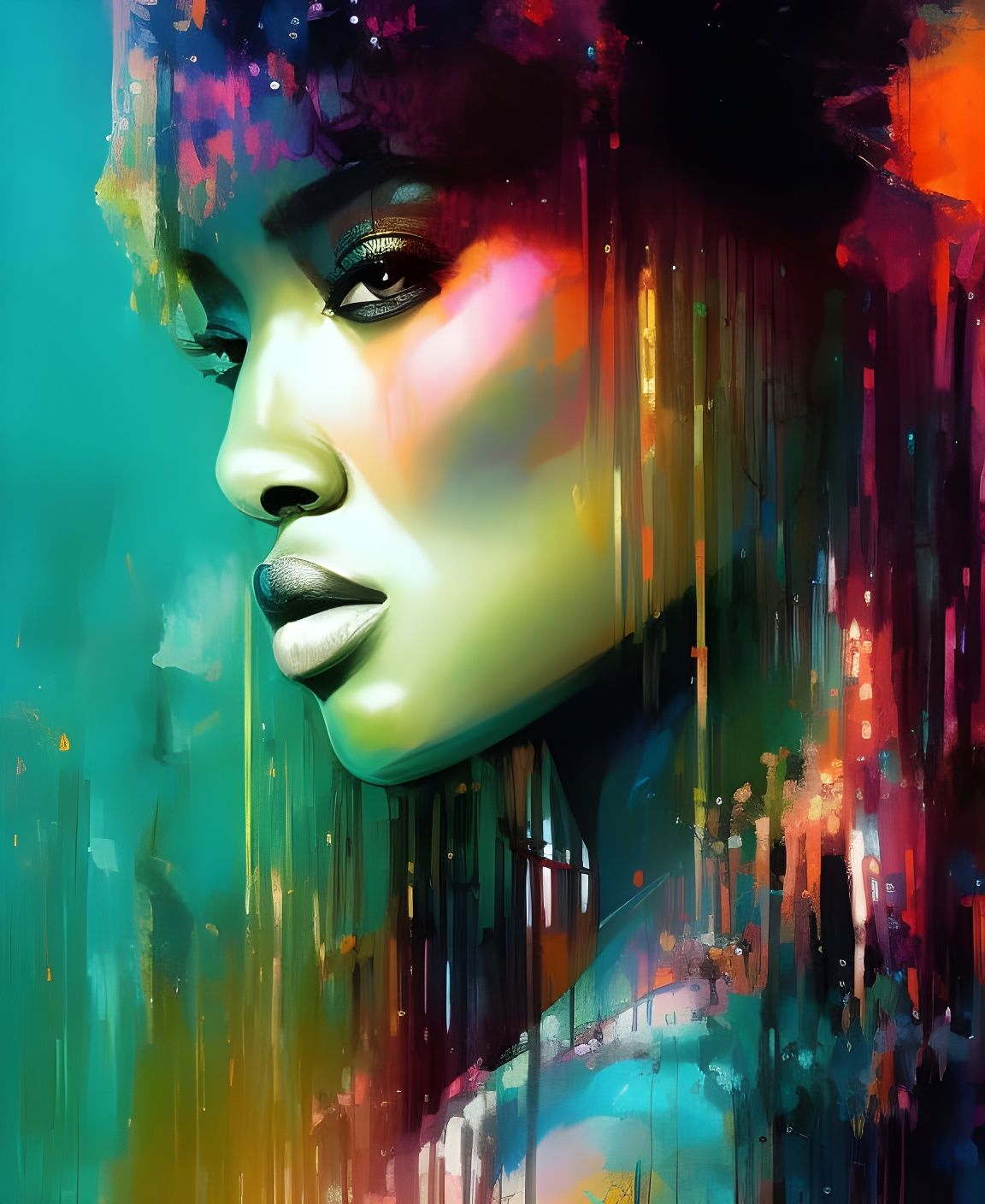 Proud African Queen - AI Generated Artwork - NightCafe Creator