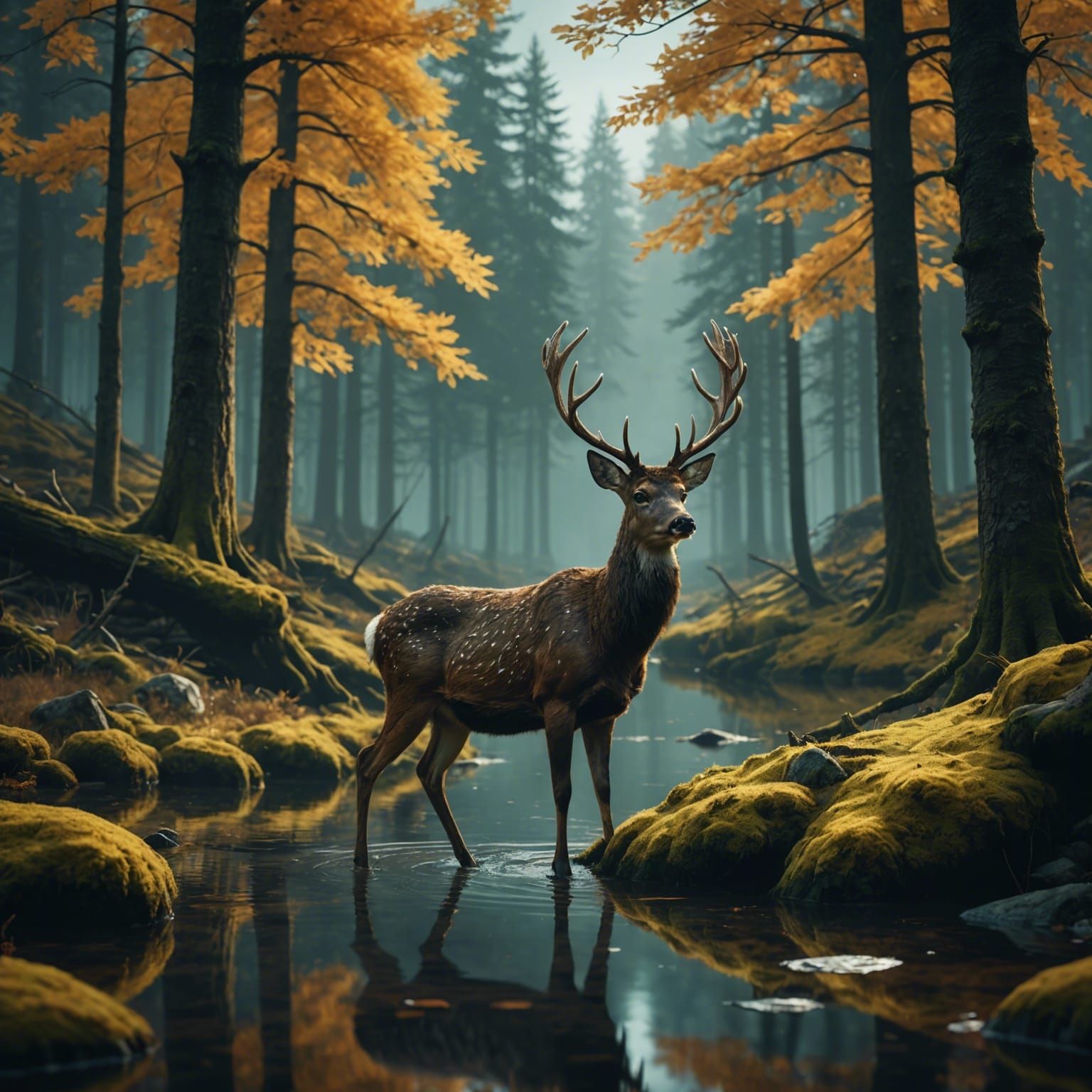 Whispers of the Forest  by @-Hima Boo-