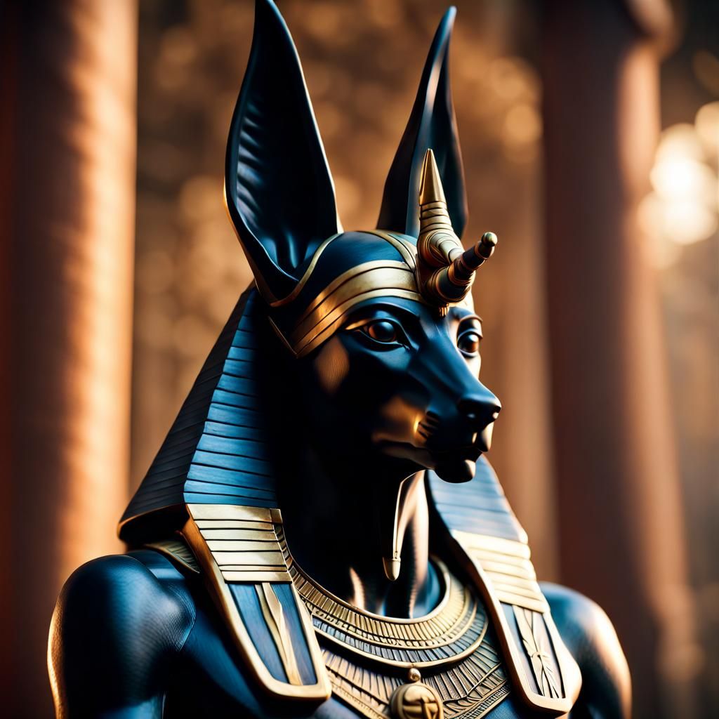 Anubis - AI Generated Artwork - NightCafe Creator