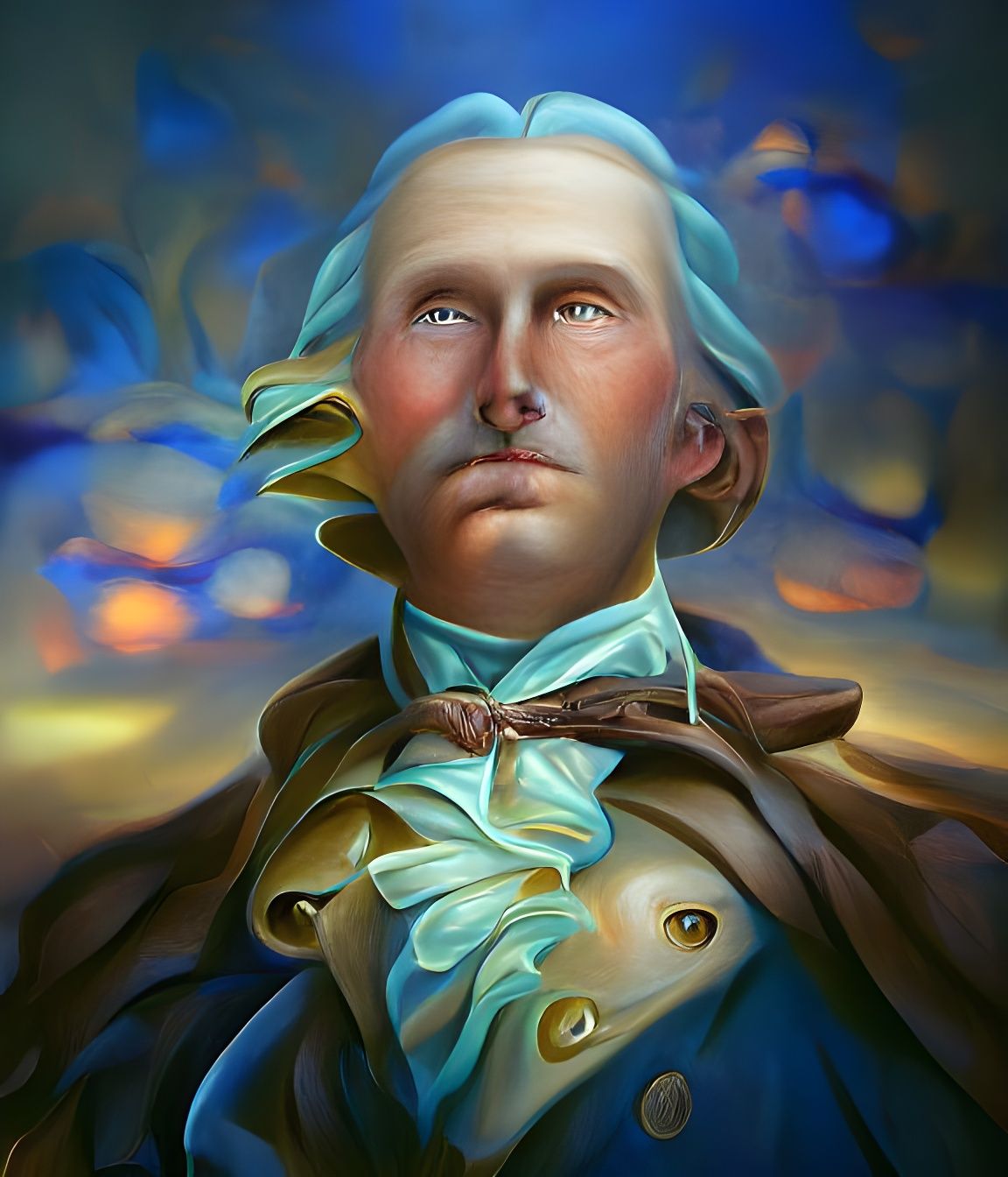 George Washington - AI Generated Artwork - NightCafe Creator