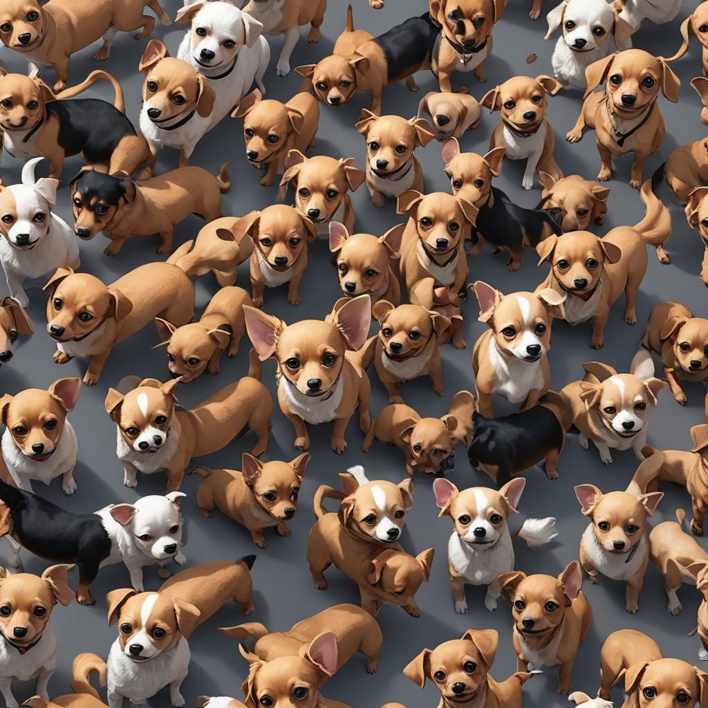 A chiweenie