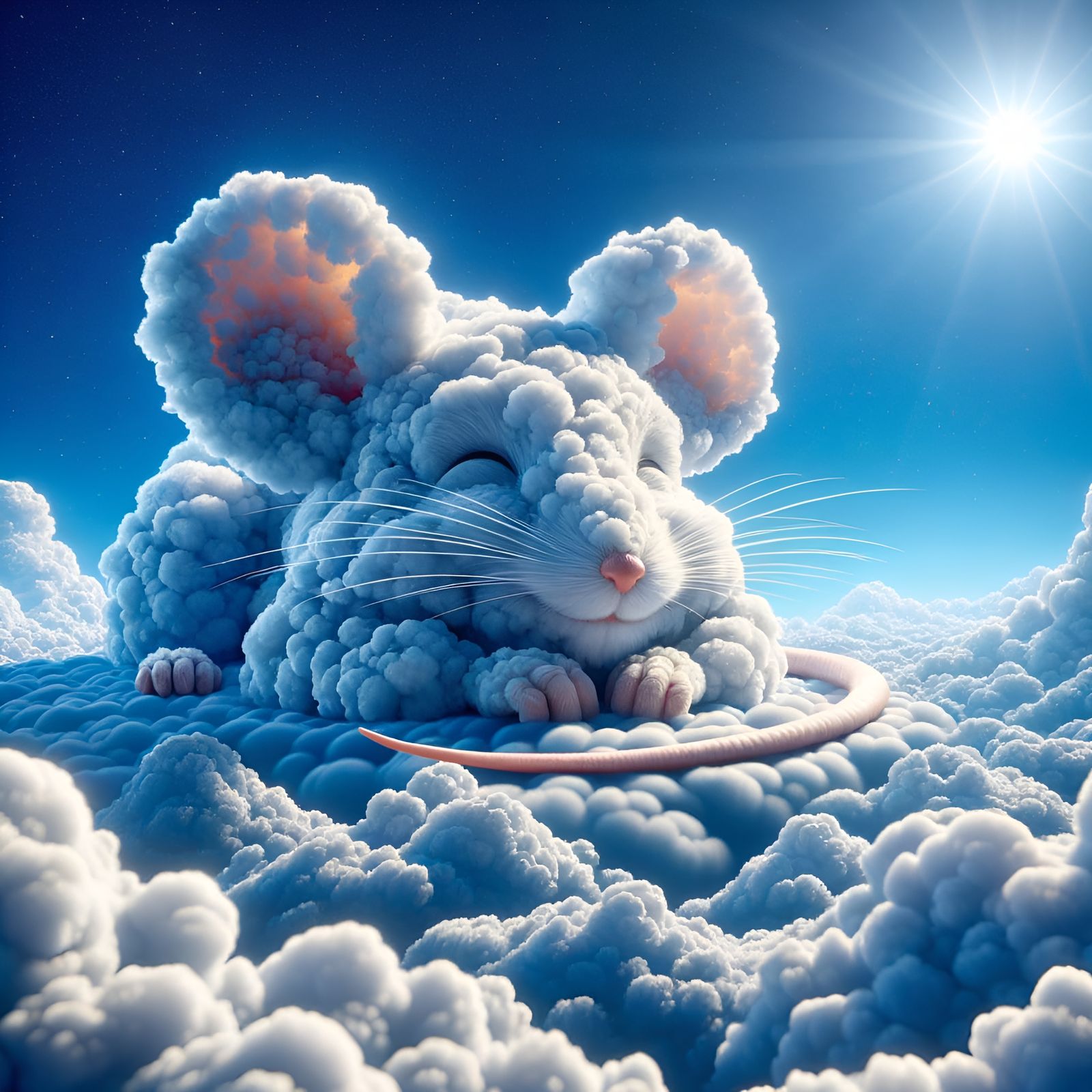 Sleepy Cloud Mouse