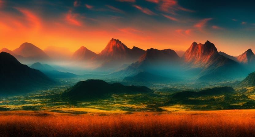 Magical Backgrounds Vol. 9 Landscape Computer Wallpaper, Landscape Digital  Wallpaper, Fantasy Desktop Background, Instant Download - Etsy