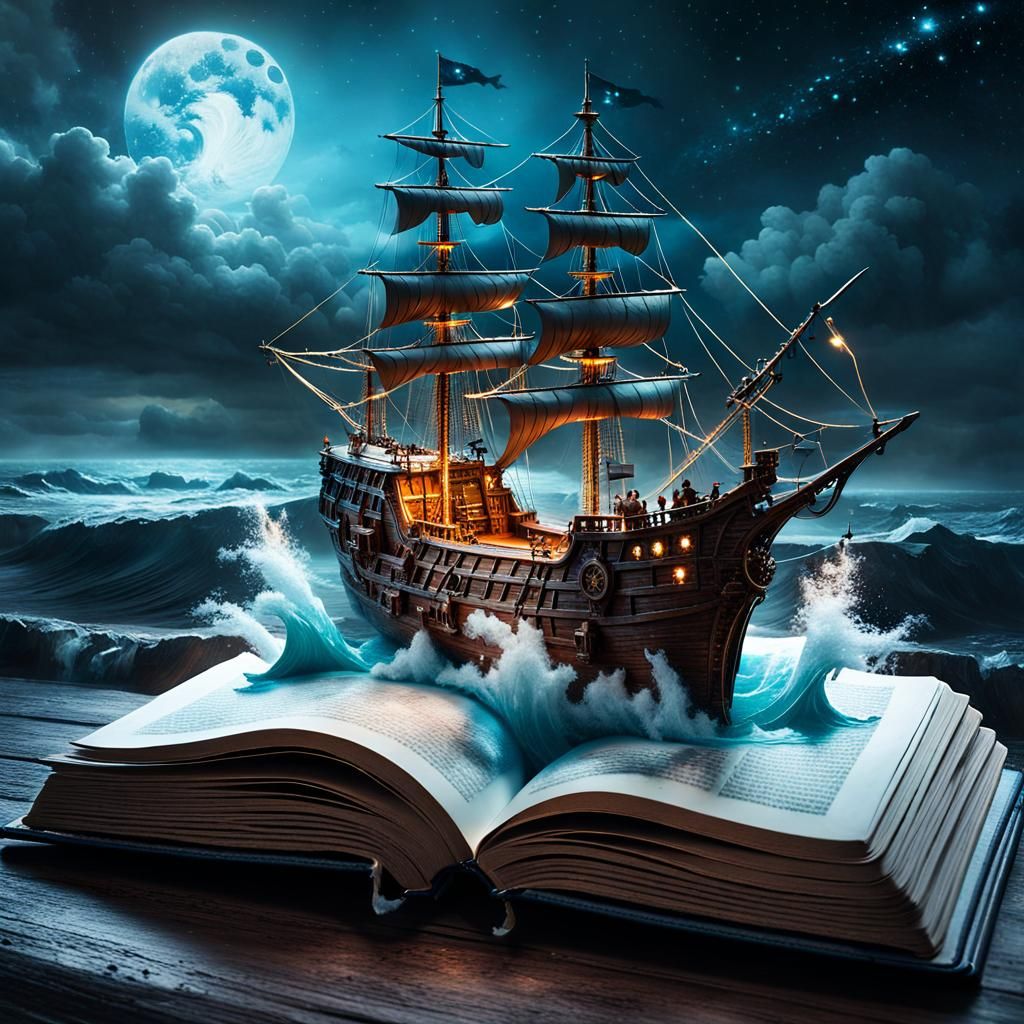 Tales of adventure at Sea  by @Superbear