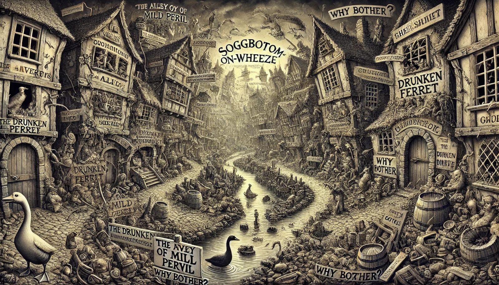 Geese, Cheesemonge and the Futility of Being