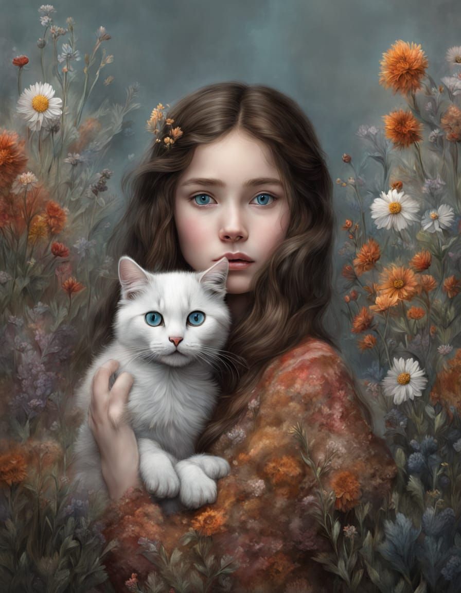 Fluffy Cat Girl 👍😸😸