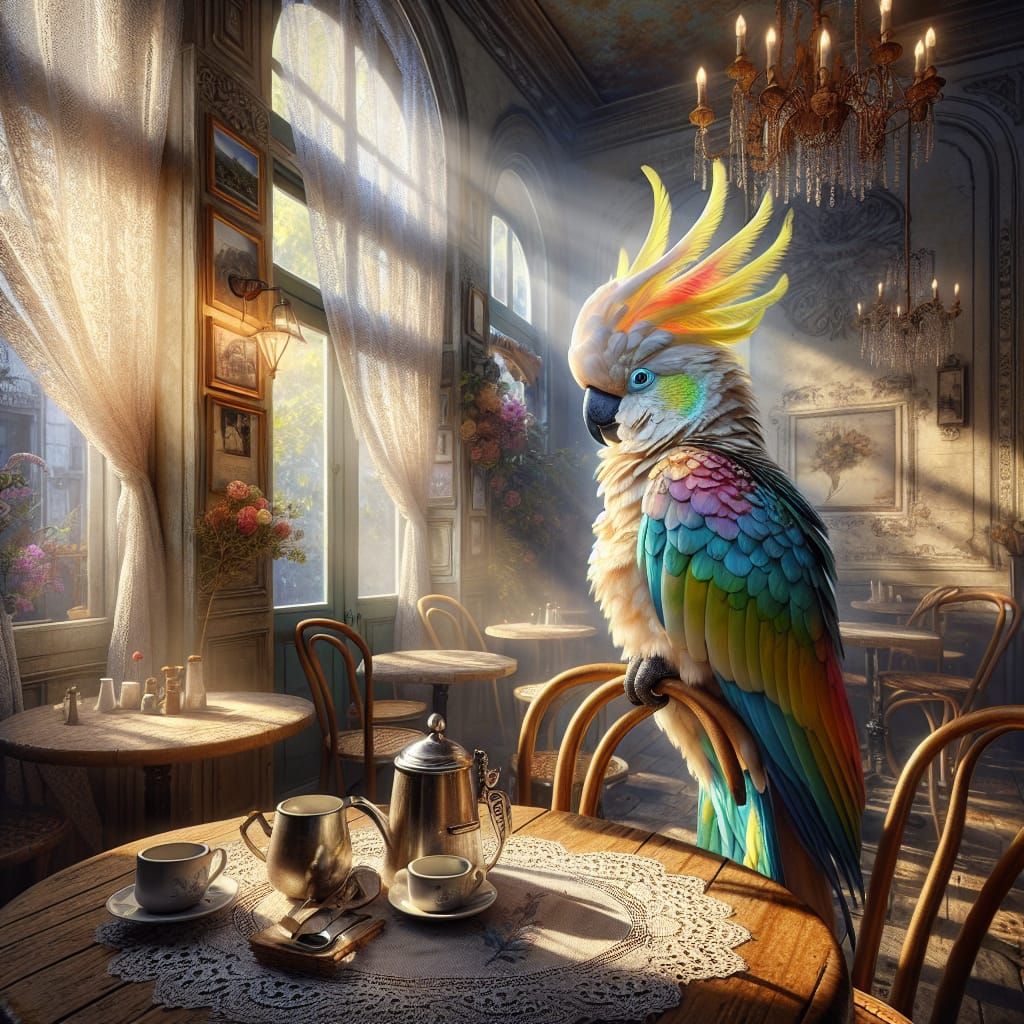 The Mystical Cockatoo  by @Andy Wicker
