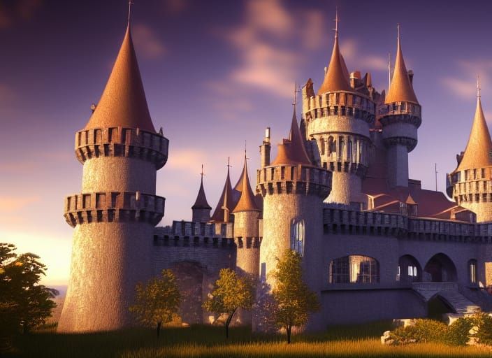 Castle on a Mountain