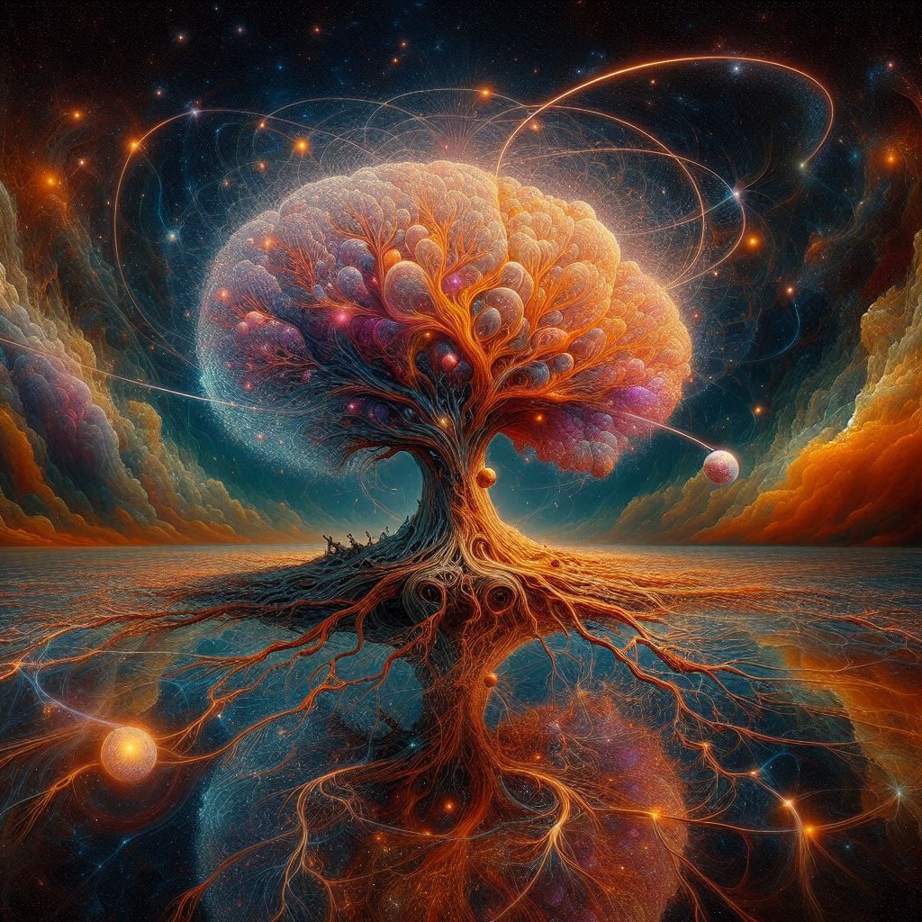 Your consciousness is my user illusion of you and my consciousness is your user illusion of me