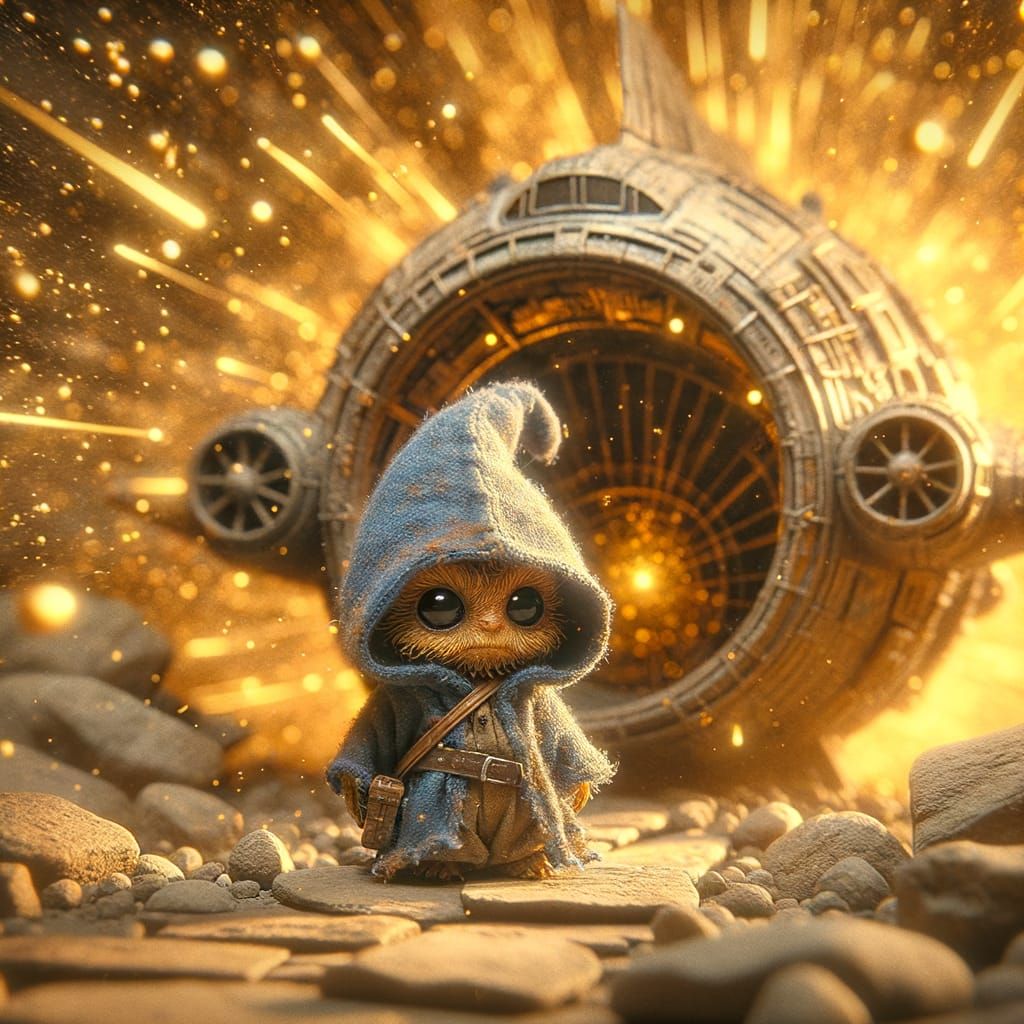 The Little Goblin in the Space