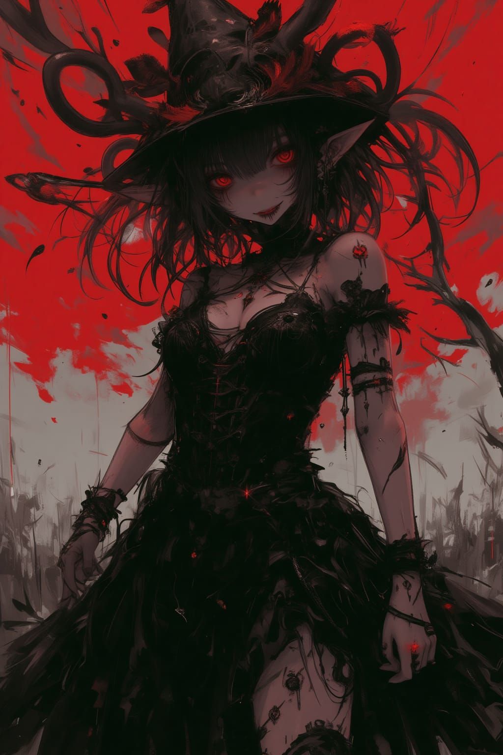 Gothic Neurotic Strawdoll Backdoor